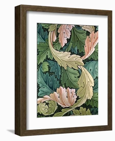 "Acanthus" Wallpaper Design, 1875-William Morris-Framed Premium Giclee Print