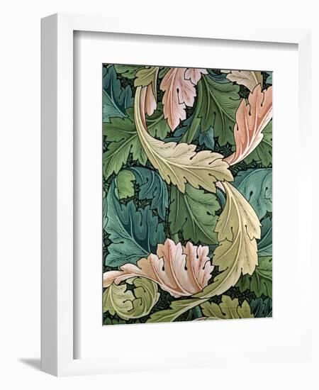 "Acanthus" Wallpaper Design, 1875-William Morris-Framed Premium Giclee Print