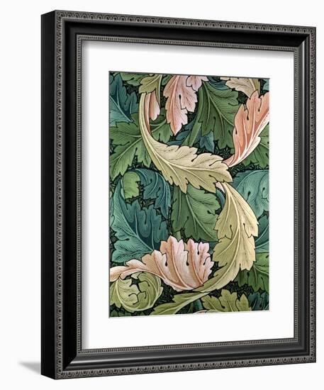 "Acanthus" Wallpaper Design, 1875-William Morris-Framed Premium Giclee Print