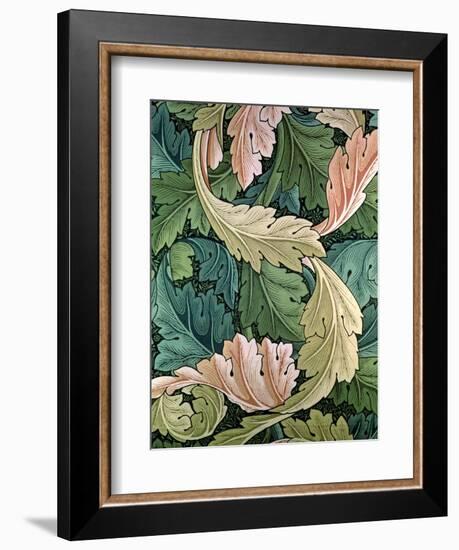 "Acanthus" Wallpaper Design, 1875-William Morris-Framed Giclee Print