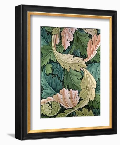 "Acanthus" Wallpaper Design, 1875-William Morris-Framed Giclee Print