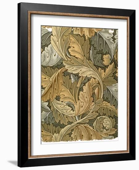 Acanthus Wallpaper, Designed by William Morris (1834-96), 1875-null-Framed Giclee Print