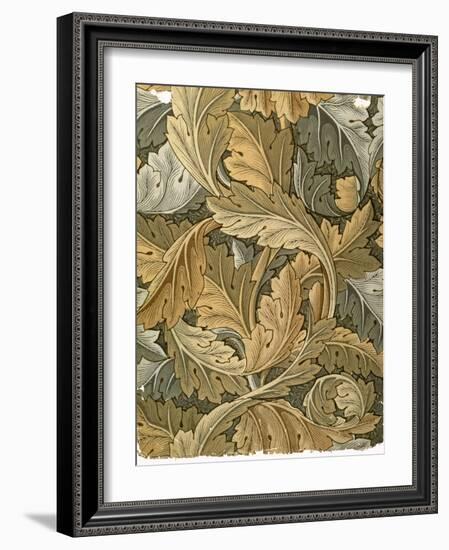 Acanthus Wallpaper, Designed by William Morris (1834-96), 1875-null-Framed Giclee Print