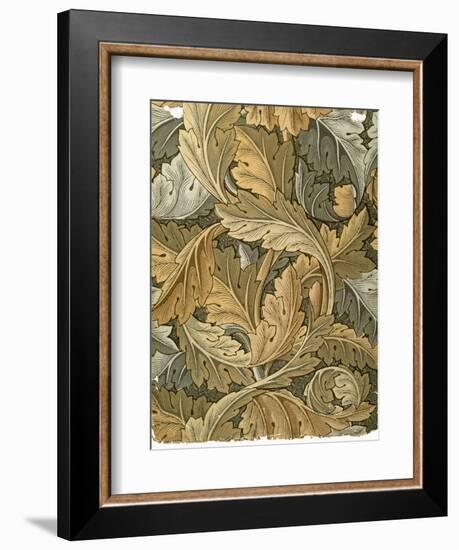 Acanthus Wallpaper, Designed by William Morris (1834-96), 1875-null-Framed Giclee Print