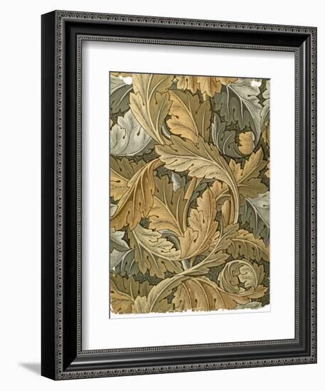 Acanthus Wallpaper, Designed by William Morris (1834-96), 1875-null-Framed Giclee Print