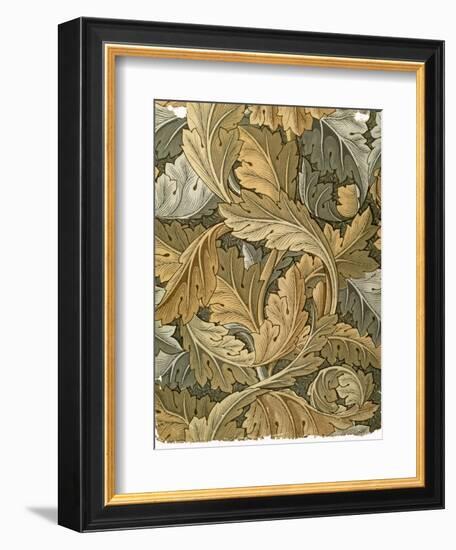 Acanthus Wallpaper, Designed by William Morris (1834-96), 1875-null-Framed Giclee Print