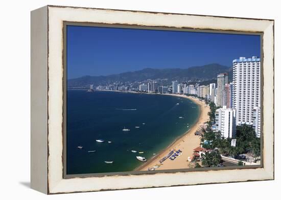 Acapulco Beach, Mexico-Danny Lehman-Framed Premier Image Canvas
