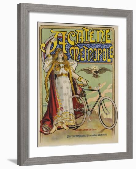 Acatene Metropole Poster-Charles Tichon-Framed Photographic Print