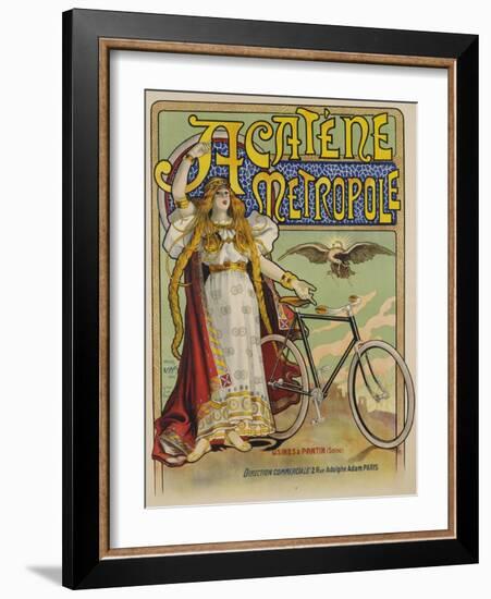 Acatene Metropole Poster-Charles Tichon-Framed Photographic Print