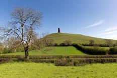 Glastonbury Tor Hill Somerset England-acceleratorhams-Photographic Print