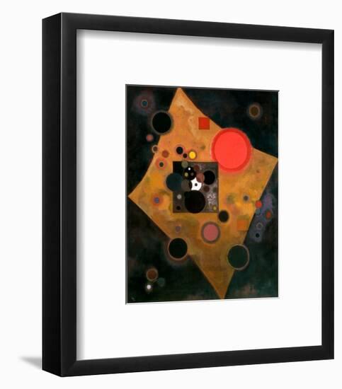 Accent en Rose, 1926-Wassily Kandinsky-Framed Art Print