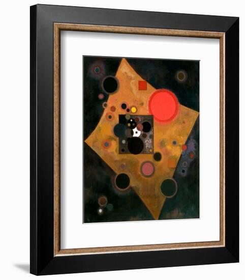 Accent en Rose, 1926-Wassily Kandinsky-Framed Art Print