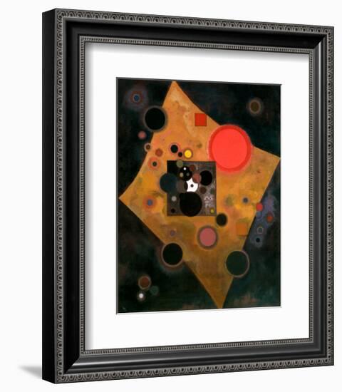 Accent en Rose, 1926-Wassily Kandinsky-Framed Art Print