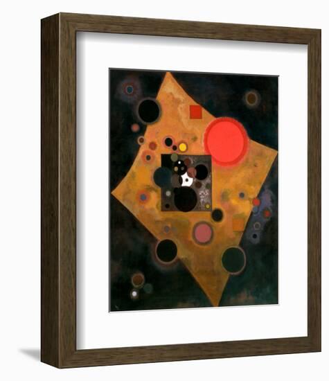 Accent en Rose, 1926-Wassily Kandinsky-Framed Art Print