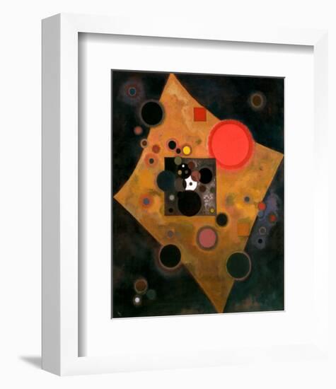 Accent en Rose, 1926-Wassily Kandinsky-Framed Art Print