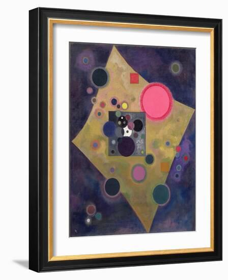 Accent En Rose, 1926-Wassily Kandinsky-Framed Giclee Print