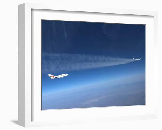 Access Jet Aircraft Biofuel Research-null-Framed Photographic Print