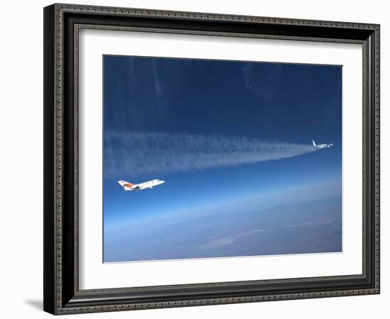 Access Jet Aircraft Biofuel Research-null-Framed Photographic Print