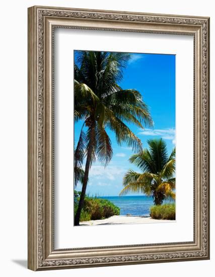 Access to the Beach Paradise - Florida - USA-Philippe Hugonnard-Framed Photographic Print