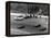 Accident at the Indianapolis 500, Indianapolis, Indiana, USA, 1974-null-Framed Premier Image Canvas