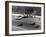 Accident at the Indianapolis 500, Indianapolis, Indiana, USA, 1974-null-Framed Photographic Print