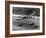 Accident at the Indianapolis 500, Indianapolis, Indiana, USA, 1974-null-Framed Photographic Print