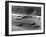 Accident at the Indianapolis 500, Indianapolis, Indiana, USA, 1974-null-Framed Photographic Print