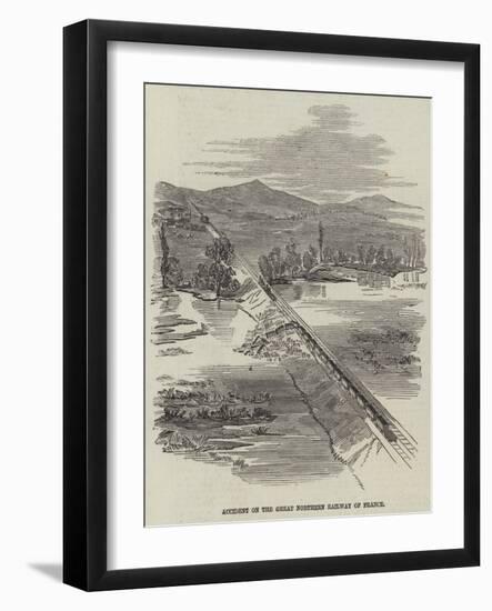 Accident on the Great Northern Railway of France-null-Framed Giclee Print