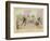 Accidents in Quadrille Dancing Mishaps to Avoid on the Dance Floor-George Cruikshank-Framed Art Print