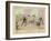 Accidents in Quadrille Dancing Mishaps to Avoid on the Dance Floor-George Cruikshank-Framed Art Print