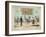 Accidents in Quadrille Dancing Mishaps to Avoid on the Dance Floor-George Cruikshank-Framed Art Print