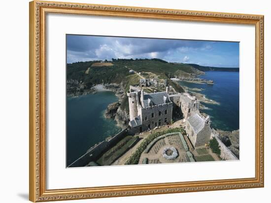 Accommodation and Gatehouse Seen from Courtyard-null-Framed Photographic Print