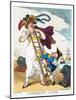 Accomodation Ladder, England, 19th Century-Thomas Rowlandson-Mounted Giclee Print