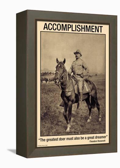 Accomplishment: The Greatest Doer Must Be the Greatest Dreamer-null-Framed Stretched Canvas