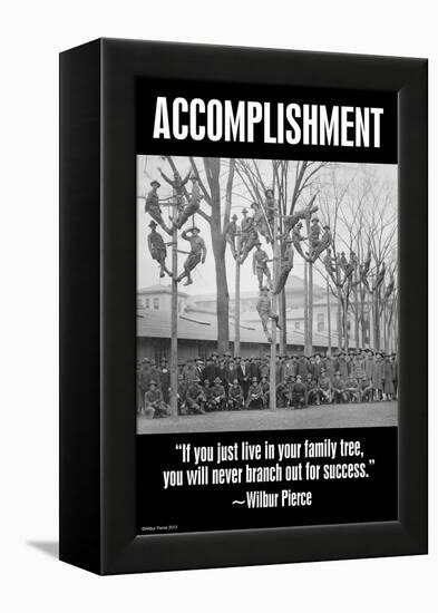 Accomplishment-Wilbur Pierce-Framed Stretched Canvas
