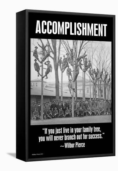 Accomplishment-Wilbur Pierce-Framed Stretched Canvas