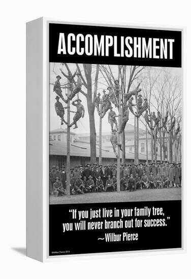 Accomplishment-Wilbur Pierce-Framed Stretched Canvas