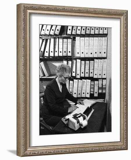 Accounts Department-null-Framed Photographic Print