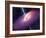 Accretion by a Supermassive Black Hole-null-Framed Photographic Print