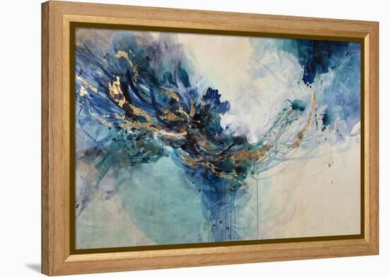 Accumulation of Gold-Kari Taylor-Framed Premier Image Canvas