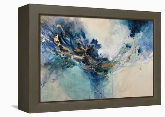 Accumulation of Gold-Kari Taylor-Framed Premier Image Canvas