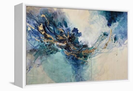 Accumulation of Gold-Kari Taylor-Framed Premier Image Canvas