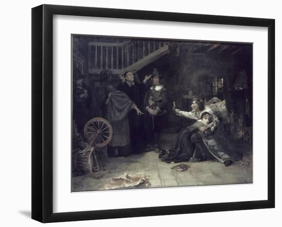 Accused of Witchcraft-Douglas Volk-Framed Giclee Print