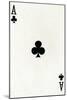 Ace of Clubs from a deck of Goodall & Son Ltd. playing cards, c1940-Unknown-Mounted Giclee Print