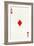 Ace of Diamonds from a deck of Goodall & Son Ltd. playing cards, c1940-Unknown-Framed Giclee Print