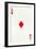 Ace of Diamonds from a deck of Goodall & Son Ltd. playing cards, c1940-Unknown-Framed Giclee Print