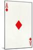 Ace of Diamonds from a deck of Goodall & Son Ltd. playing cards, c1940-Unknown-Mounted Giclee Print