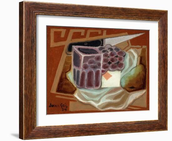 Ace of Diamonds-Juan Gris-Framed Giclee Print