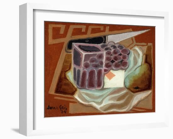 Ace of Diamonds-Juan Gris-Framed Giclee Print