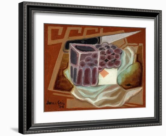 Ace of Diamonds-Juan Gris-Framed Giclee Print